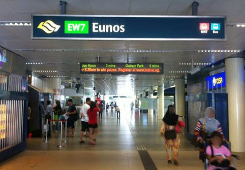Eunos MRT Station Jalan Eunos The Navian